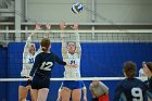 VB vs MHC  Wheaton Women's Volleyball vs Mount Holyoke College. - Photo by Keith Nordstrom : Wheaton, Volleyball, VB